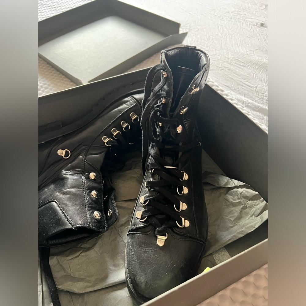 AllSaints Combat Boots
